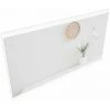 MIRAKEMUEBLE Miroir Blanc Mat Alice -Miroir Soldes Boutique 64578403 1