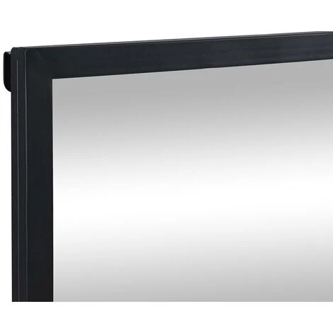 OZAIA Miroir Industriel Déstructuré En Métal - L. 130 X H. 150 Cm - Noir - MALDONIA - Noir 6 OZAIA Miroir Industriel Déstructuré En Métal - L. 130 X H. 150 Cm - Noir - MALDONIA - Noir – Image 4