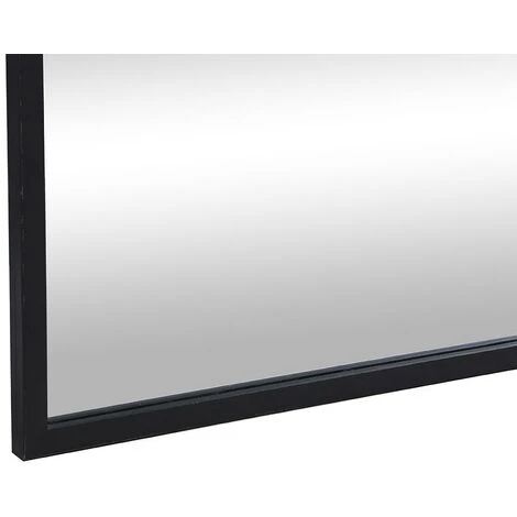 OZAIA Miroir Industriel Déstructuré En Métal - L. 130 X H. 150 Cm - Noir - MALDONIA - Noir 7 OZAIA Miroir Industriel Déstructuré En Métal - L. 130 X H. 150 Cm - Noir - MALDONIA - Noir – Image 5