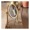 DUTCHBONE Miroir Avec Support Forme Pattes D'oie En Aluminium Doré - FALCON -Miroir Soldes Boutique 65483710 1