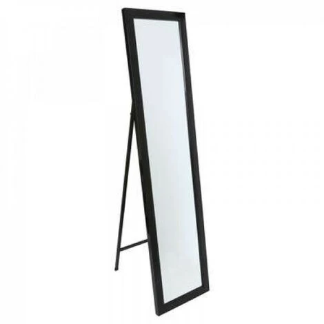 EASY Miroir S / Pied Cl Assiette Nr 37x157, Noir 3 EASY Miroir S / Pied Cl Assiette Nr 37x157, Noir