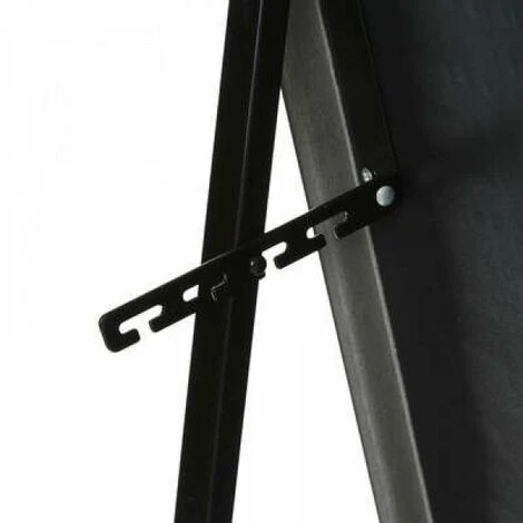 EASY Miroir S / Pied Cl Assiette Nr 37x157, Noir 4 EASY Miroir S / Pied Cl Assiette Nr 37x157, Noir – Image 2