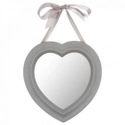 EASY Miroir Ruban Coeur 27x27.5, 3-fois Assorti, Couleu