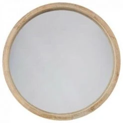 EASY Miroir Ronde Naturel Scandi D50, Sans Couleur