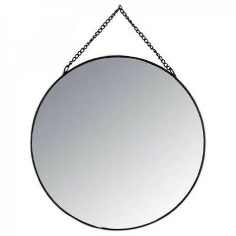 EASY Miroir Ronde Metal Chaine X3 Nr, 3-fois Assorti, N 4 EASY Miroir Ronde Metal Chaine X3 Nr, 3-fois Assorti, N – Image 2