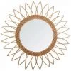 EASY Miroir Rotin Sol Pointu D50, Beige Moyen -Miroir Soldes Boutique 65778967 1