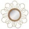 EASY Miroir Rotin Fleur D38, Beige Moyen -Miroir Soldes Boutique 65779144 1