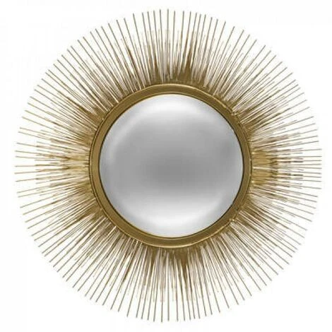EASY Miroir Metal Soleil D58 Or, Or 3 EASY Miroir Metal Soleil D58 Or, Or