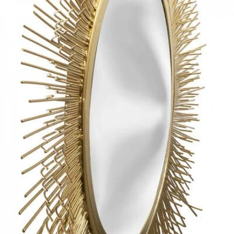 EASY Miroir Metal Soleil D58 Or, Or 5 EASY Miroir Metal Soleil D58 Or, Or – Image 3