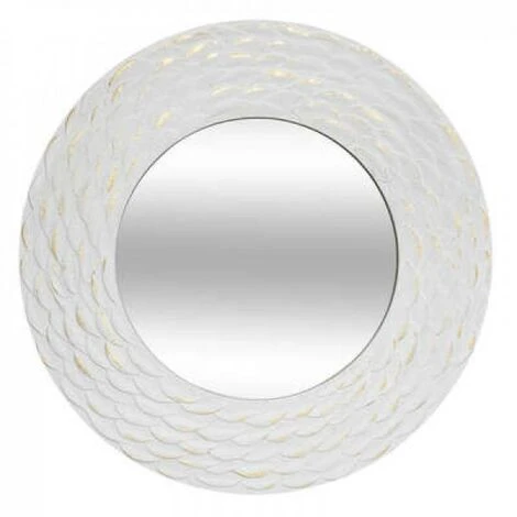 EASY Miroir Mdf Peint Foil D80, Blanc 3 EASY Miroir Mdf Peint Foil D80, Blanc