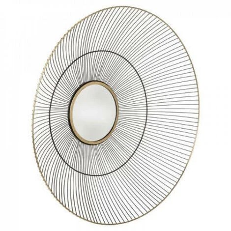 EASY Miroir Metal D64,5x15 Leny, Doré 4 EASY Miroir Metal D64,5x15 Leny, Doré – Image 2