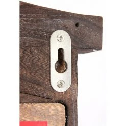 DéCOSHOP26 Miroir Mural Forme Fenêtre Avec Volets 53x42x5cm En Bois Marron Vieilli - Marron -Miroir Soldes Boutique 65858277 5