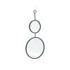 Miroirs Bizzotto TONIO Noir -Miroir Soldes Boutique 65901528 1