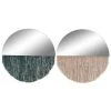 BRICOMARTEAU Miroir Mural DKD Home Decor Polyester Bois (2 Pcs) -Miroir Soldes Boutique 65923521 1
