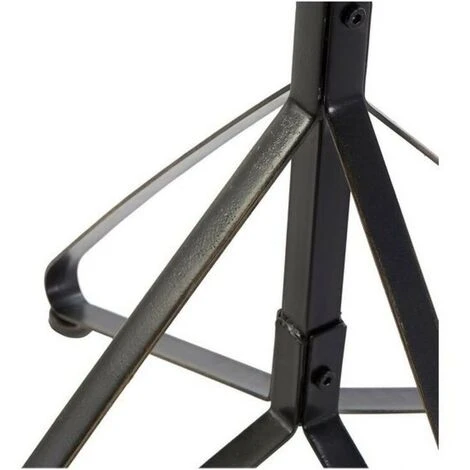 BRICOMARTEAU Miroir Sur Pied DKD Home Decor Noir Doré Métal Vintage (66 X 57 X 163 Cm) 6 BRICOMARTEAU Miroir Sur Pied DKD Home Decor Noir Doré Métal Vintage (66 X 57 X 163 Cm) – Image 4