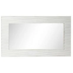 BRICOMARTEAU Miroir Mural DKD Home Decor Bois De Manguier Ondes (92 X 3 X 154 Cm)