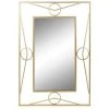 BRICOMARTEAU Miroir Mural DKD Home Decor Doré Métal (71 X 3 X 92 Cm) -Miroir Soldes Boutique 65923769 1
