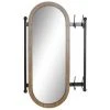 BRICOMARTEAU Miroir Mural DKD Home Decor Noir Métal Sapin (51 X 4 X 85 Cm) 2 BRICOMARTEAU Miroir Mural DKD Home Decor Noir Métal Sapin (51 X 4 X 85 Cm) -Miroir Soldes Boutique 65924113 1