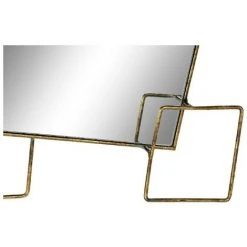 BRICOMARTEAU Miroir Mural DKD Home Decor Métal Places (95 X 6 X 63 Cm) -Miroir Soldes Boutique 65924121 2
