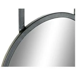 BRICOMARTEAU Miroir Mural DKD Home Decor Noir Métal Sapin Miroir (80 X 15 X 20 Cm) -Miroir Soldes Boutique 65924314 2