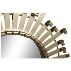 BRICOMARTEAU Miroir Mural DKD Home Decor Fer Miroir (60 X 4.5 X 60 Cm) -Miroir Soldes Boutique 65924381 2