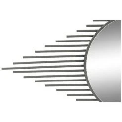 BRICOMARTEAU Miroir Mural DKD Home Decor Métal (60.5 X 1.5 X 102 Cm) -Miroir Soldes Boutique 65924492 2