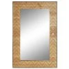 BRICOMARTEAU Miroir Mural DKD Home Decor Noir Bois Métal (60 X 3 X 92 Cm) 2 BRICOMARTEAU Miroir Mural DKD Home Decor Noir Bois Métal (60 X 3 X 92 Cm) -Miroir Soldes Boutique 65924544 1