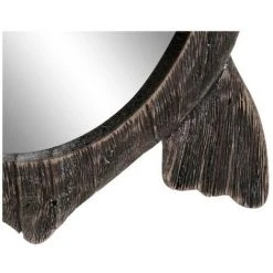 BRICOMARTEAU Miroir Mural DKD Home Decor Bois De Paulownia Tortue (40 X 3 X 46 Cm) -Miroir Soldes Boutique 65924610 2