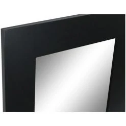 BRICOMARTEAU Miroir Mural DKD Home Decor Noir Bois MDF (60 X 2.5 X 86 Cm) -Miroir Soldes Boutique 65924622 3