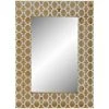 BRICOMARTEAU Miroir Mural DKD Home Decor Blanc Bois MDF (50 X 2 X 70 Cm) -Miroir Soldes Boutique 65924771 1