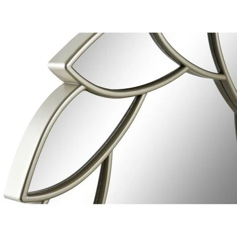 BRICOMARTEAU Miroir Mural DKD Home Decor Polypropylène (PP) (2 Pcs) (50 X 2.5 X 50 Cm) 4 BRICOMARTEAU Miroir Mural DKD Home Decor Polypropylène (PP) (2 Pcs) (50 X 2.5 X 50 Cm) – Image 2