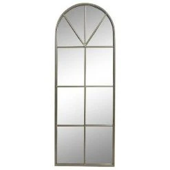 BRICOMARTEAU Miroir Mural DKD Home Decor Métal (40.5 X 3 X 109.5 Cm)