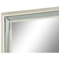 BRICOMARTEAU Miroir Mural DKD Home Decor Argent Verre (68 X 4.5 X 88.5 Cm) -Miroir Soldes Boutique 65925964 3