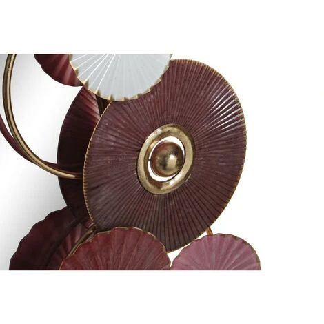 BRICOMARTEAU Miroir Mural DKD Home Decor S3019207 Miroir Rose Doré Métal Blanc Cercles (116 X 8 X 71 Cm) 4 BRICOMARTEAU Miroir Mural DKD Home Decor S3019207 Miroir Rose Doré Métal Blanc Cercles (116 X 8 X 71 Cm) – Image 2