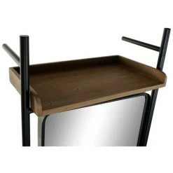 BRICOMARTEAU Miroir Sur Pied DKD Home Decor Noir Bois Métal Verre (58 X 30 X 191 Cm) 7 BRICOMARTEAU Miroir Sur Pied DKD Home Decor Noir Bois Métal Verre (58 X 30 X 191 Cm) -Miroir Soldes Boutique 65925984 3