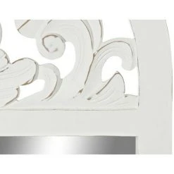 BRICOMARTEAU Miroir Mural DKD Home Decor S3019296 Verre MDF Fenêtres Blanc Cottage (81 X 2,5 X 162,5 Cm) -Miroir Soldes Boutique 65926016 2