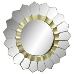 BRICOMARTEAU Miroir Mural DKD Home Decor Miroir Champagne Doré Polypropylène (55 X 2 X 55 Cm) (2 Pcs) 7 BRICOMARTEAU Miroir Mural DKD Home Decor Miroir Champagne Doré Polypropylène (55 X 2 X 55 Cm) (2 Pcs) -Miroir Soldes Boutique 65926018 3
