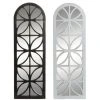 BRICOMARTEAU Miroir Mural DKD Home Decor Blanc Noir Verre Polypropylène (2 Pcs) (30.5 X 3 X 91.5 Cm) -Miroir Soldes Boutique 65926031 1