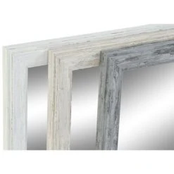 BRICOMARTEAU Miroir Mural DKD Home Decor (3 Pcs) (36 X 2 X 66 Cm) -Miroir Soldes Boutique 65926042 2