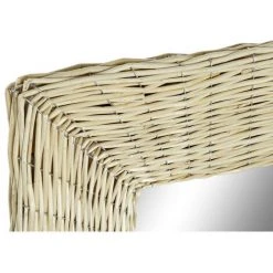 BRICOMARTEAU Miroir Mural DKD Home Decor Osier (147 X 4 X 87 Cm) -Miroir Soldes Boutique 65926071 3