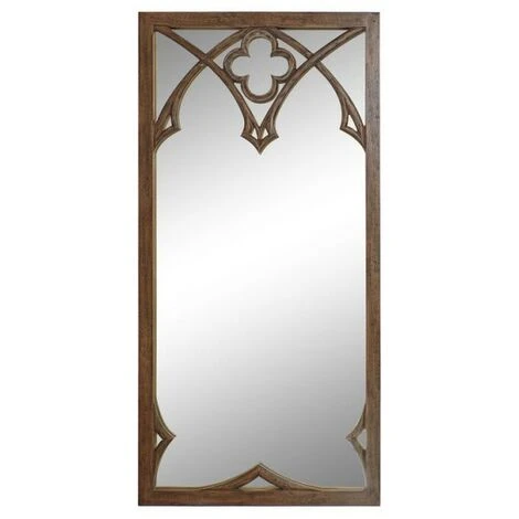 BRICOMARTEAU Miroir Mural DKD Home Decor Verre Bois De Manguier (80.8 X 2.5 X 162.3 Cm) 3 BRICOMARTEAU Miroir Mural DKD Home Decor Verre Bois De Manguier (80.8 X 2.5 X 162.3 Cm)
