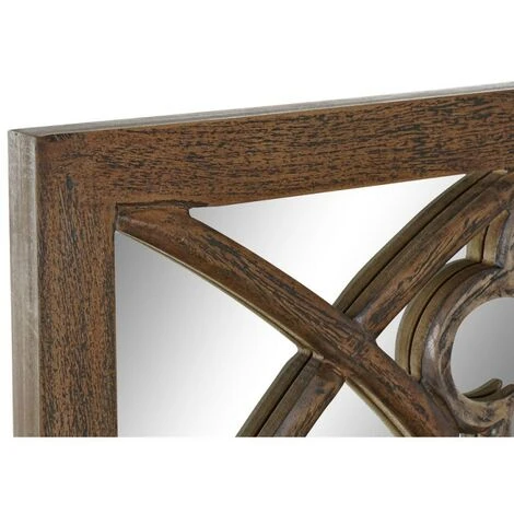 BRICOMARTEAU Miroir Mural DKD Home Decor Verre Bois De Manguier (80.8 X 2.5 X 162.3 Cm) 4 BRICOMARTEAU Miroir Mural DKD Home Decor Verre Bois De Manguier (80.8 X 2.5 X 162.3 Cm) – Image 2
