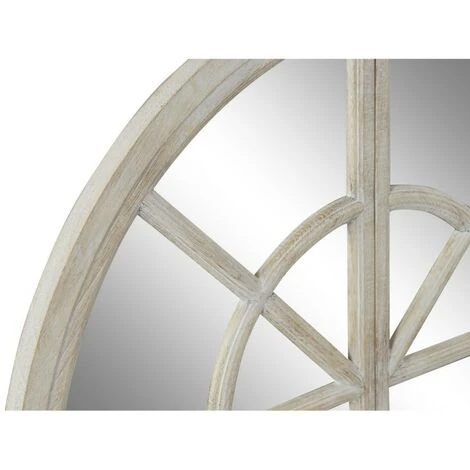 BRICOMARTEAU Miroir Mural DKD Home Decor Verre Bois De Paulownia (66.5 X 2 X 96.5 Cm) 5 BRICOMARTEAU Miroir Mural DKD Home Decor Verre Bois De Paulownia (66.5 X 2 X 96.5 Cm) – Image 3