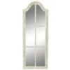 BRICOMARTEAU Miroir Mural DKD Home Decor Blanc Bois De Manguier (45 X 2 X 120 Cm) -Miroir Soldes Boutique 65926107 1