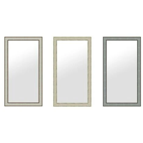 BRICOMARTEAU Miroir Mural DKD Home Decor Verre Gris Beige Polystyrène (36 X 2 X 66 Cm) (3 Pcs) 3 BRICOMARTEAU Miroir Mural DKD Home Decor Verre Gris Beige Polystyrène (36 X 2 X 66 Cm) (3 Pcs)
