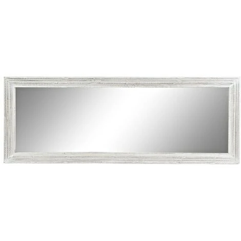 BRICOMARTEAU Miroir Mural DKD Home Decor Verre Blanc Bois MDF (160 X 2.5 X 60 Cm) 3 BRICOMARTEAU Miroir Mural DKD Home Decor Verre Blanc Bois MDF (160 X 2.5 X 60 Cm)