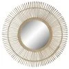 BRICOMARTEAU Miroir Mural DKD Home Decor Verre Naturel Rotin (64 X 3,5 X 64 Cm) -Miroir Soldes Boutique 65926180 1