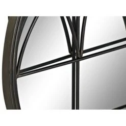BRICOMARTEAU Miroir Mural DKD Home Decor Noir Métal (76 X 4 X 76 Cm) -Miroir Soldes Boutique 65926187 3