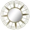 BRICOMARTEAU Miroir DKD Home Decor Métal Doré (80 X 3 X 80 Cm) -Miroir Soldes Boutique 65926203 1