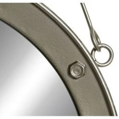 BRICOMARTEAU Miroir Mural DKD Home Decor Métal Verre Doré (30 X 2.5 X 63 Cm) -Miroir Soldes Boutique 65926204 2